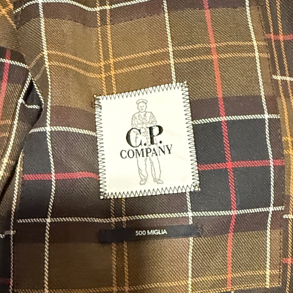 Barbour X CP Company Men's Dark Grey Military Jacket - Picture 3 of 4